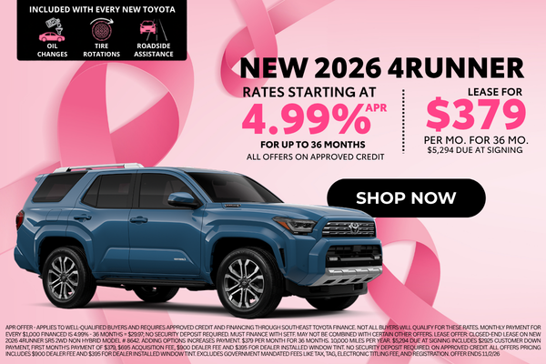 2026 4Runner Offer