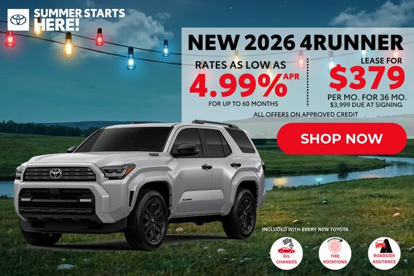 2026 4Runner Offer