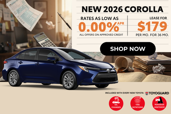 2026 Corolla Offer