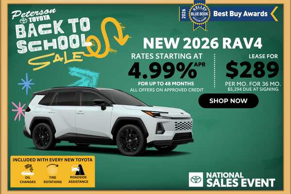 2026 Rav4 Offer