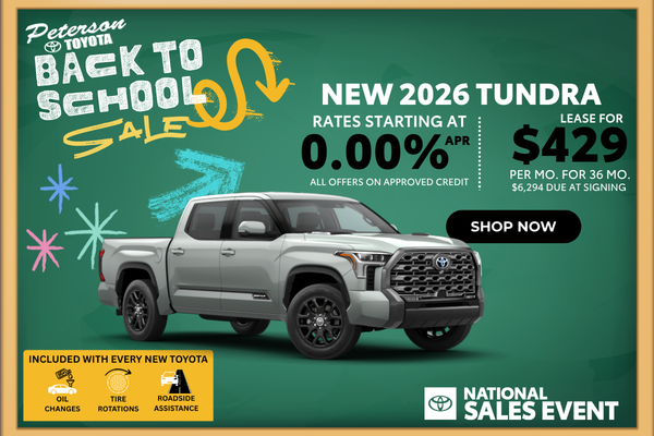 2026 Tundra Offer