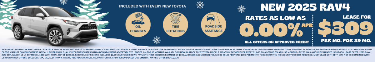 2025 Rav4 Offer