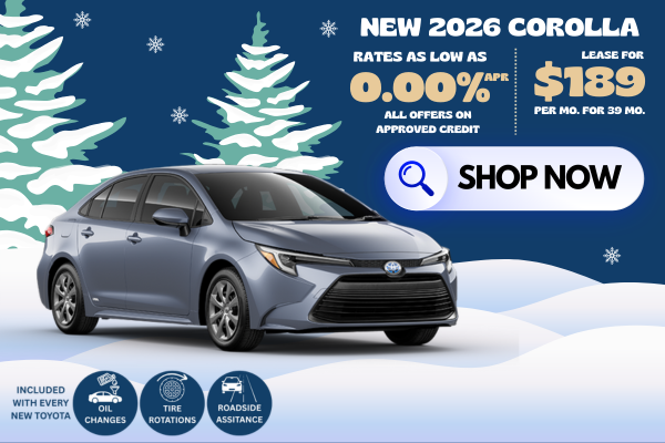 2026 Corolla Offer