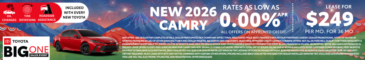 2026 Camry Offer