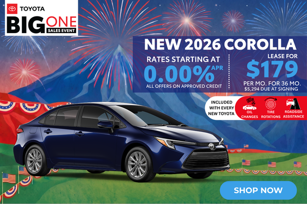 2026 Corolla Offer