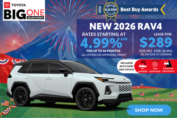 2026 Rav4 Offer