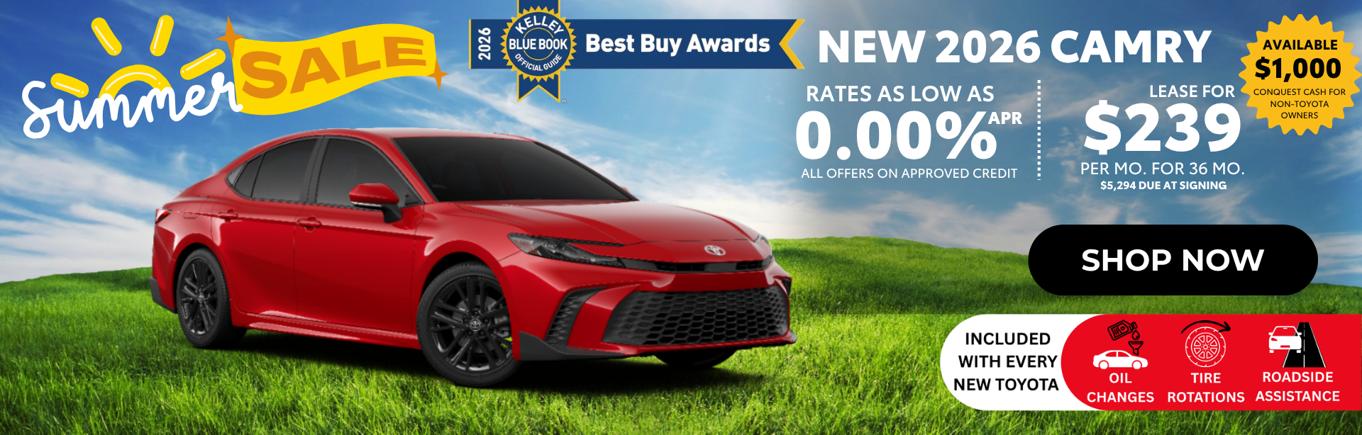 2026 Camry offer