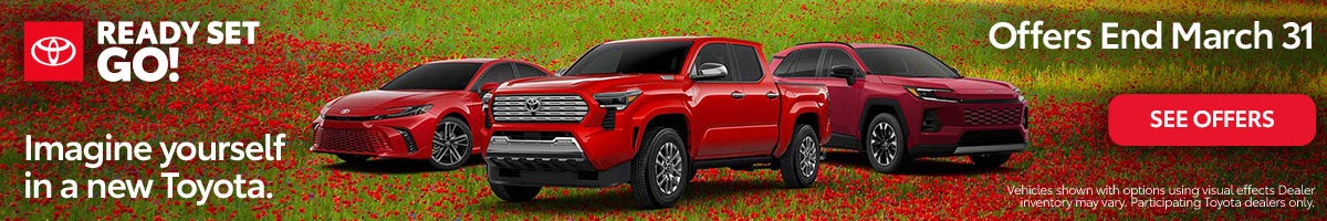 Ready Set Go! Sales Event at Peterson Toyota