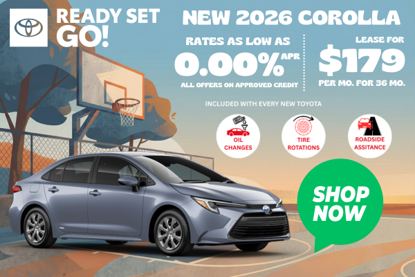2026 Corolla Offer