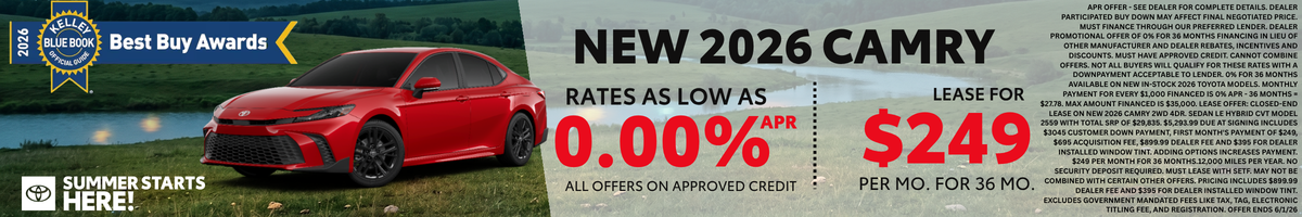 2026 Camry Offer