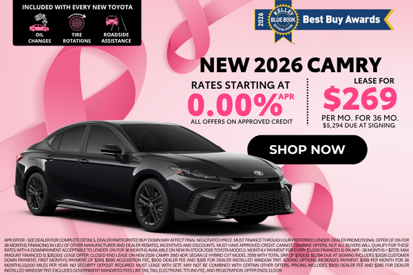 2026 Camry Offer