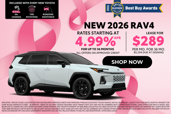 2026 Rav4 Offer