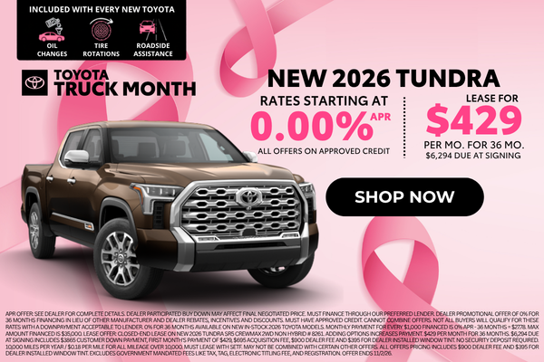 2026 Tundra Offer