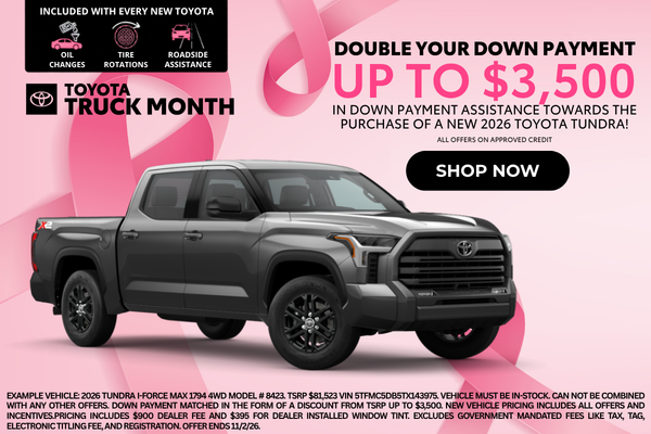 2026 Tundra Offer