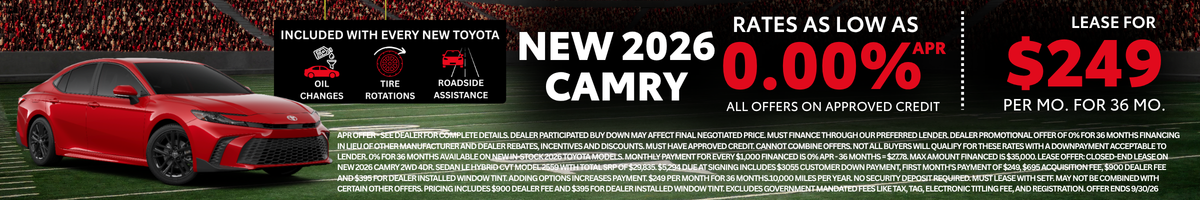 2026 Camry Offer