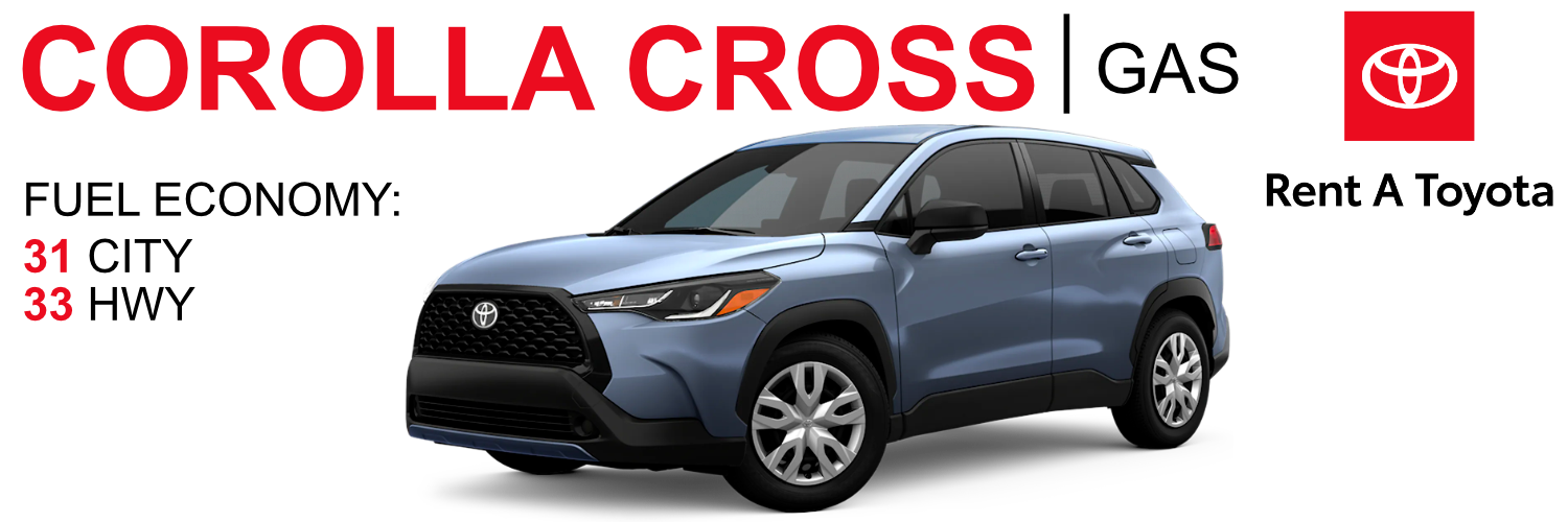 Rent a Corolla Cross | Peterson Toyota in Lumberton NC