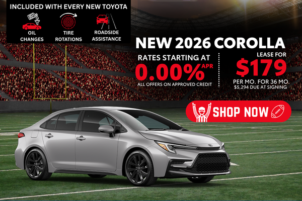 2026 Corolla Offer