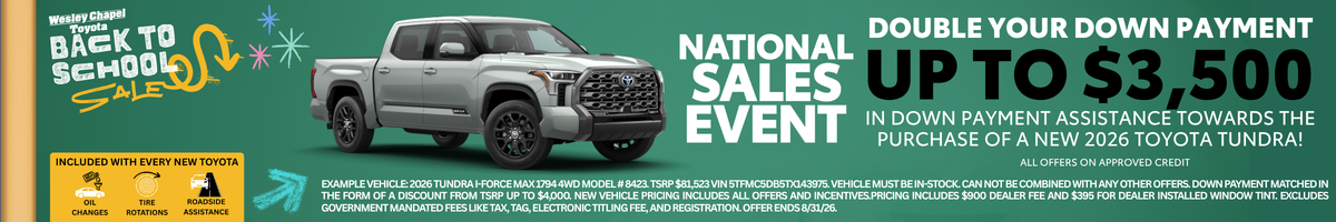 2026 Tundra Offer