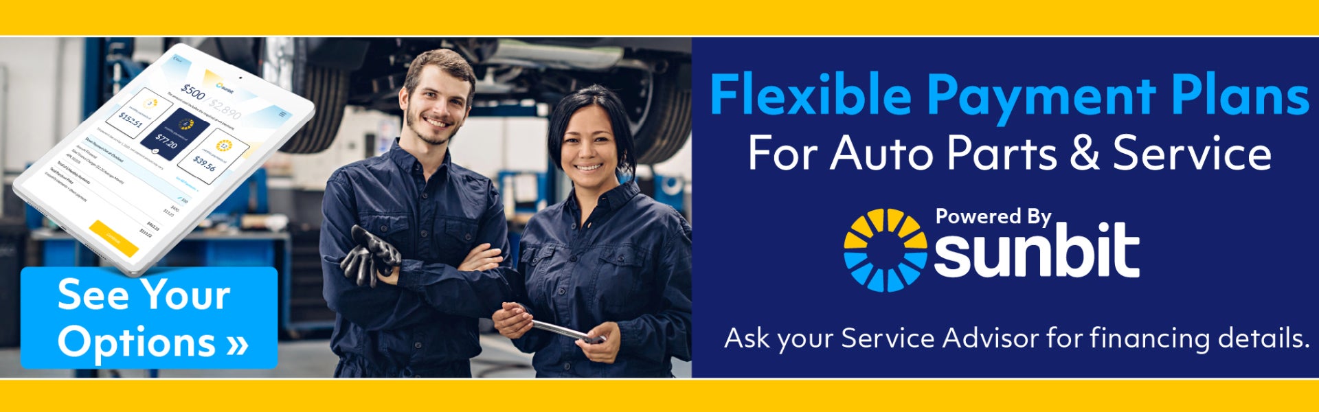 Service Payment Plans